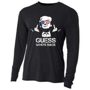 Guess WhoS Back Trump Cooling Performance Long Sleeve Crew