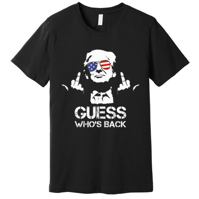 Guess WhoS Back Trump Premium T-Shirt