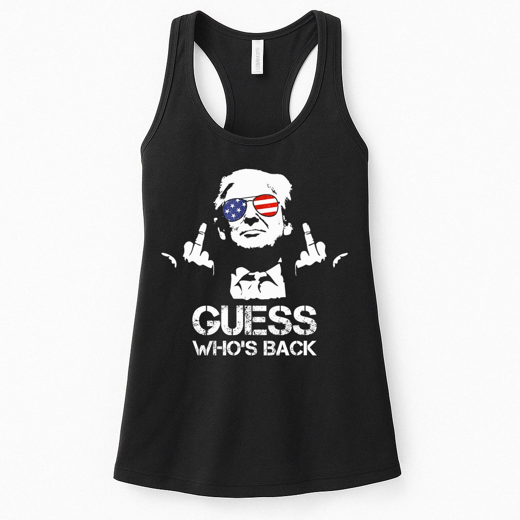 Guess WhoS Back Trump Womens Tank Top