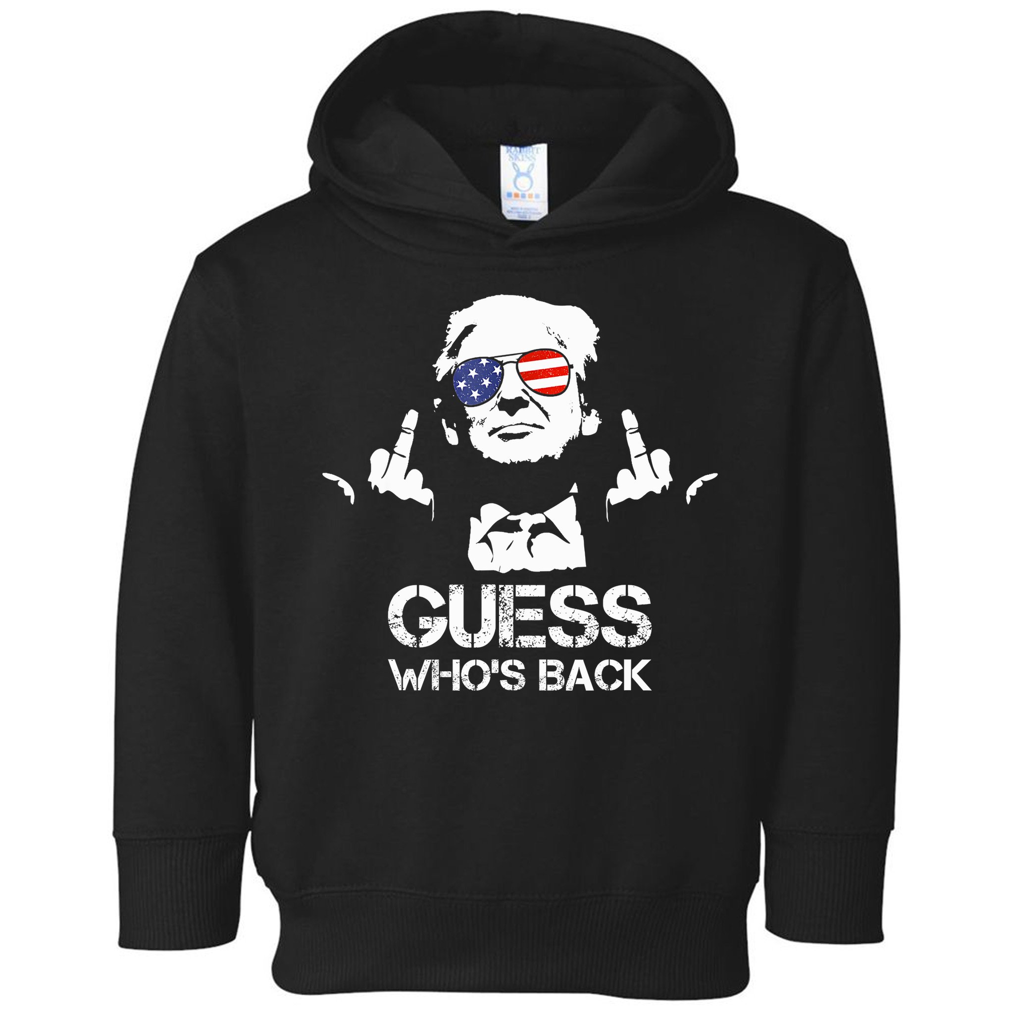 Guess WhoS Back Trump Toddler Hoodie