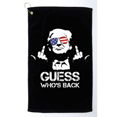 Guess WhoS Back Trump Golf Towel