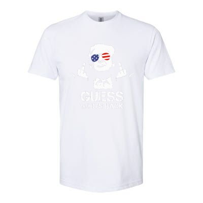 Guess WhoS Back Trump Softstyle CVC T-Shirt