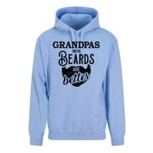 Grandpas With Beards Are Better Great Gift Unisex Surf Hoodie