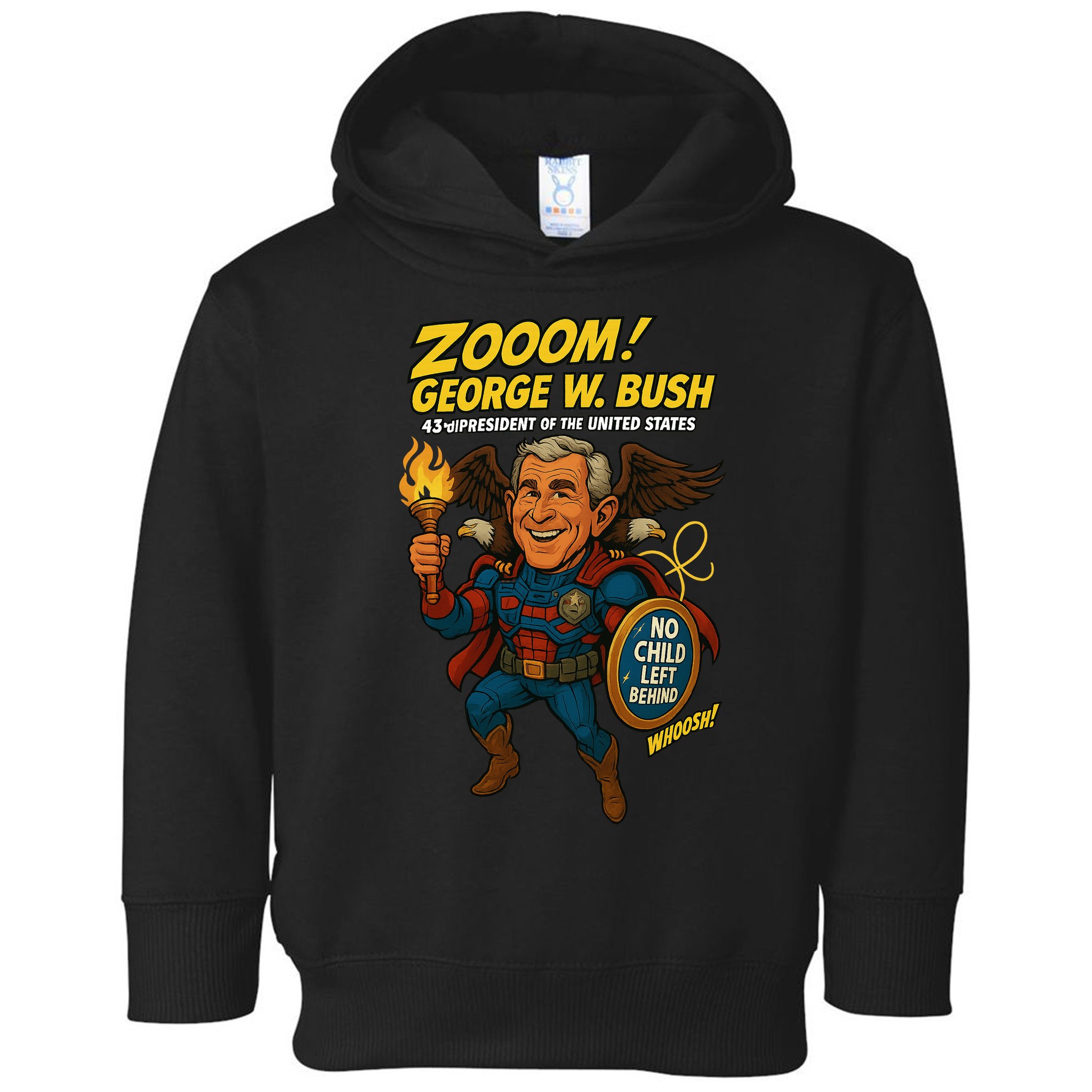George W. Bush The Presidential Chronicles Toddler Hoodie