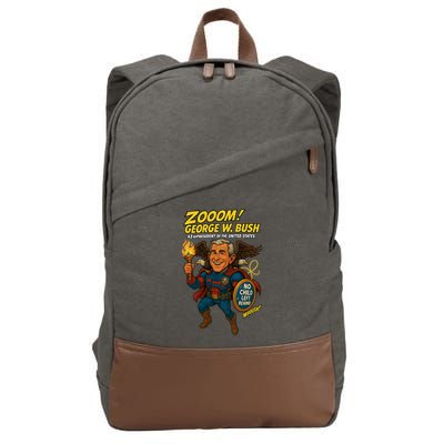 George W. Bush The Presidential Chronicles Cotton Canvas Backpack