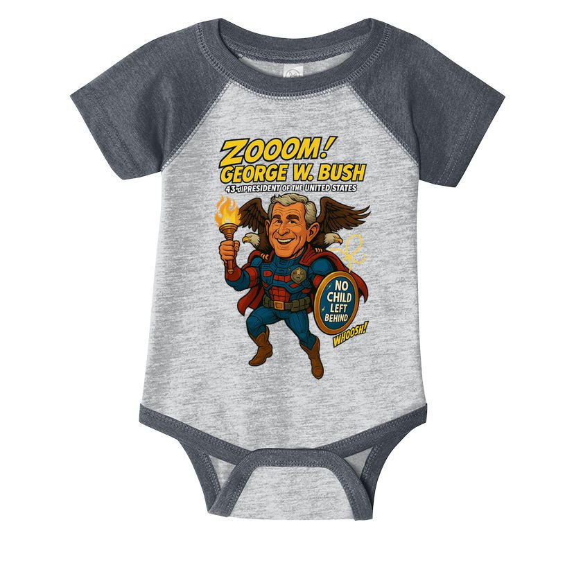 George W. Bush The Presidential Chronicles Infant Baby Jersey Bodysuit
