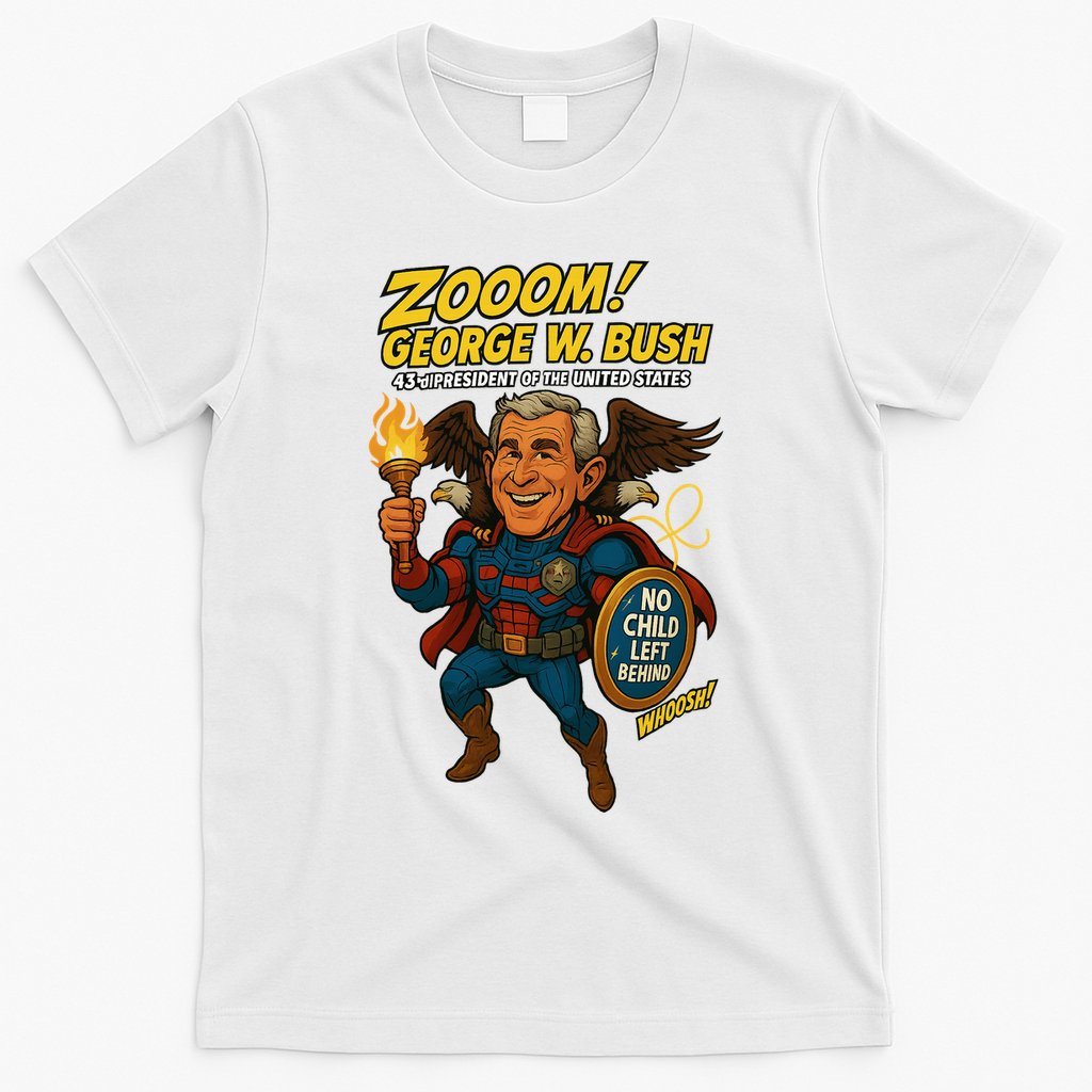 George W. Bush The Presidential Chronicles T-Shirt