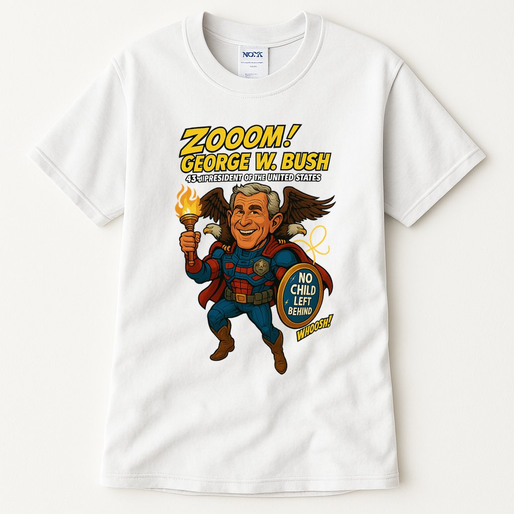 George W. Bush The Presidential Chronicles Tall T-Shirt
