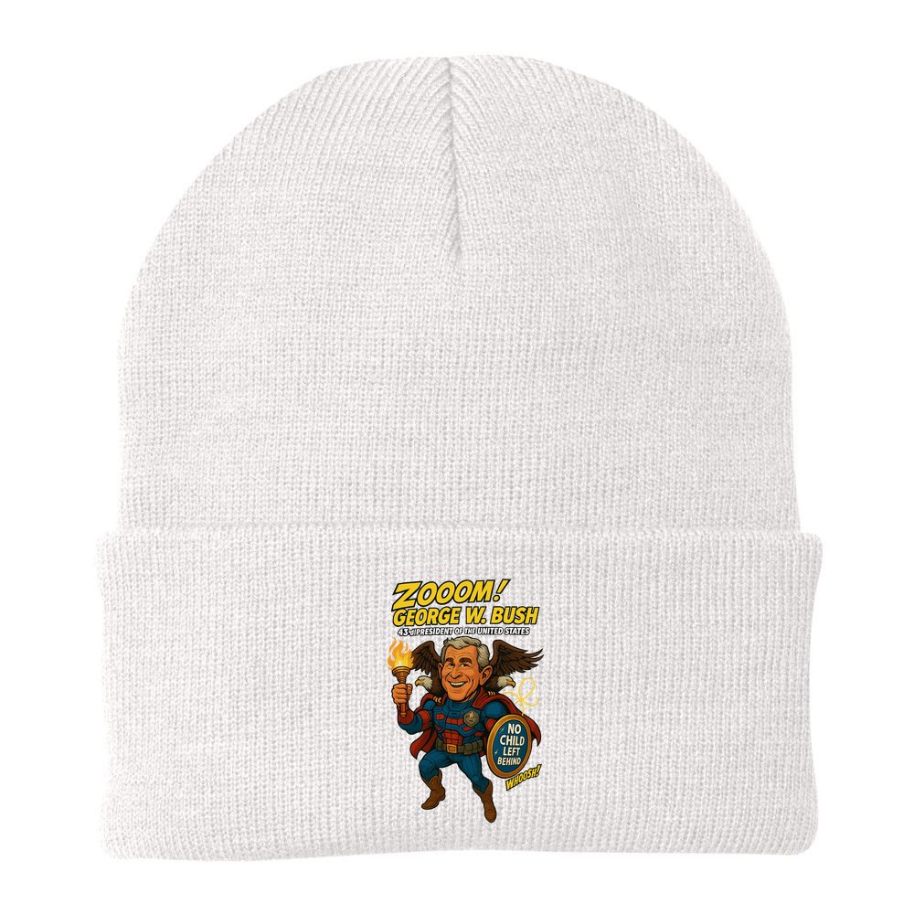 George W. Bush The Presidential Chronicles Beanie