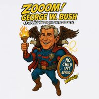 George W. Bush The Presidential Chronicles Baby Bodysuit