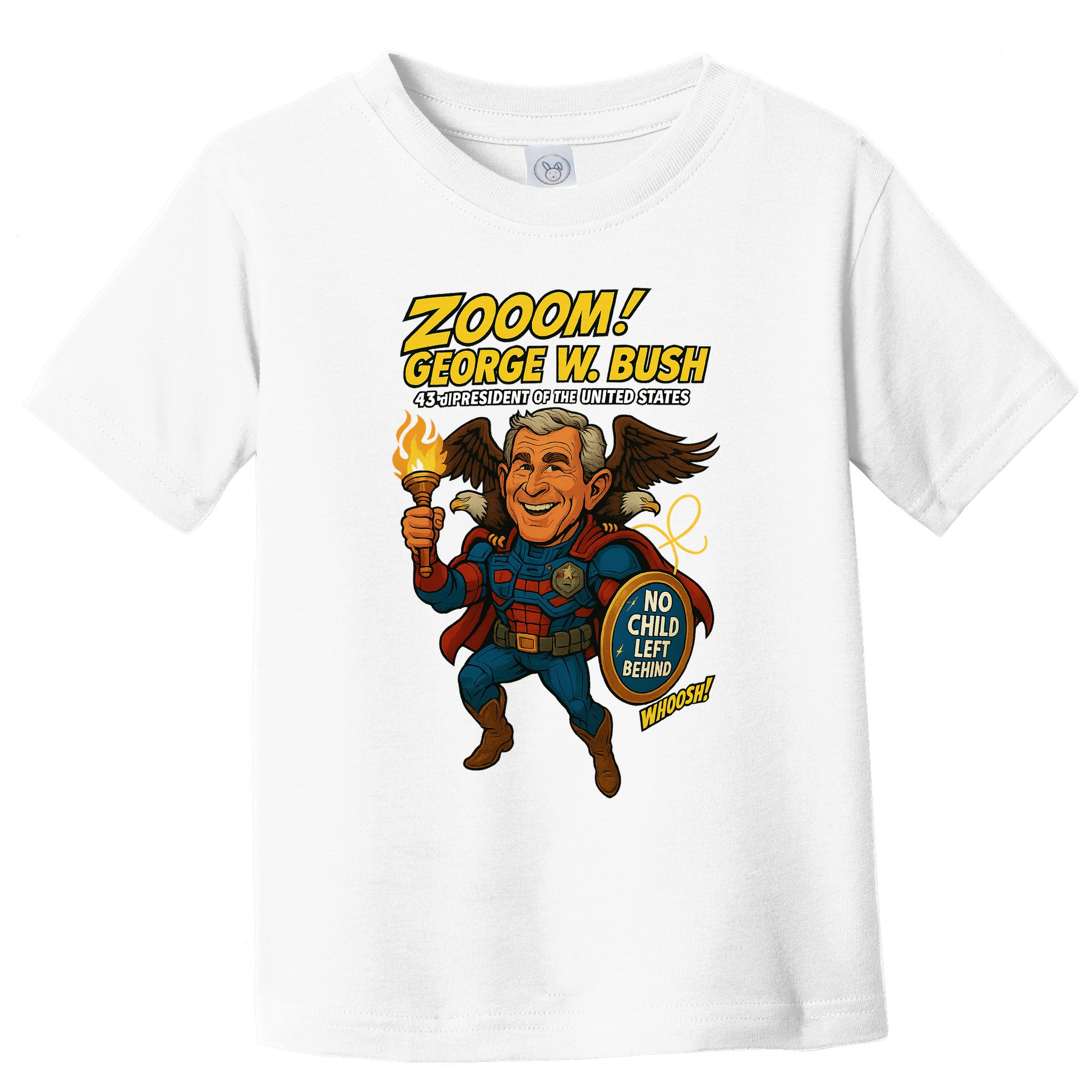 George W. Bush The Presidential Chronicles Toddler T-Shirt