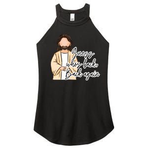 Guess WhoS Back Back Again Women’s Perfect Tri Rocker Tank