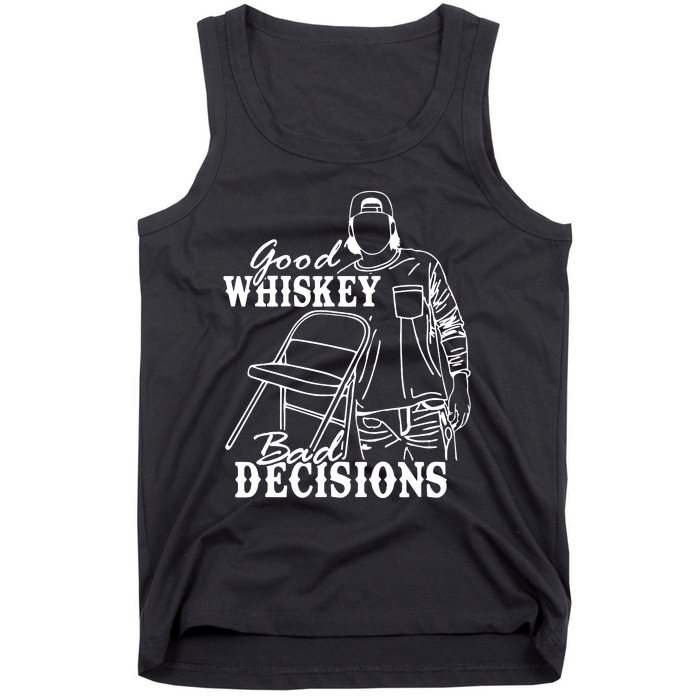 Good Whiskey Bad Decisions Tank Top