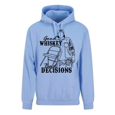 Good Whiskey Bad Decisions Unisex Surf Hoodie