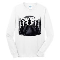 Girl Will Be Girl Witch Halloween Funny Witchy Vibes Women Tall Long Sleeve T-Shirt