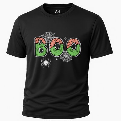 Ghost With Bow Boo Halloween Costume Performance Shirt