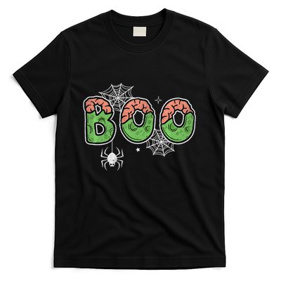 Ghost With Bow Boo Halloween Costume T-Shirt