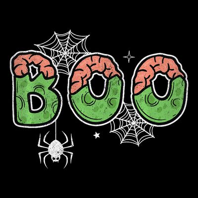 Ghost With Bow Boo Halloween Costume T-Shirt