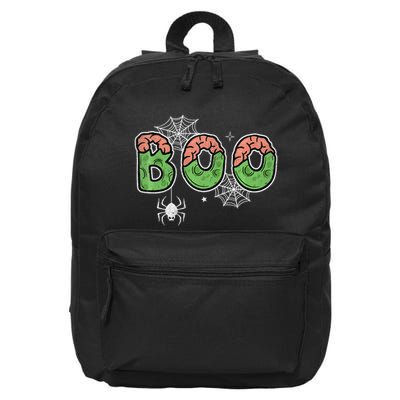 Ghost With Bow Boo Halloween Costume 16 in Basic Backpack