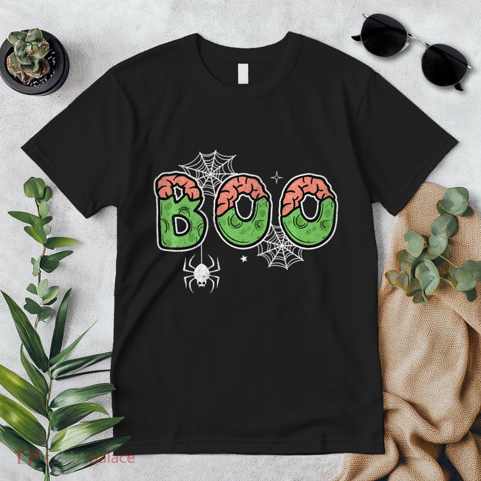 Ghost With Bow Boo Halloween Costume Premium T-Shirt