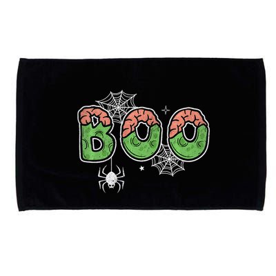 Ghost With Bow Boo Halloween Costume Microfiber Hand Towel