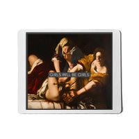 Girl Will Be Girl Judith Holofernes Feminism Rights Mousepad