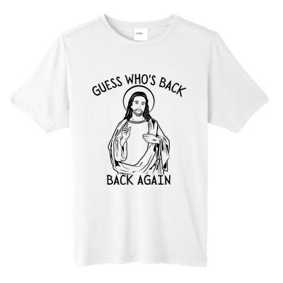 Guess Who's Back? Back Again Happy Easter! Jesus Christ Tall Fusion ChromaSoft Performance T-Shirt