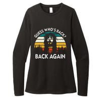 Guess Who's Back? Back Again Womens CVC Long Sleeve Shirt