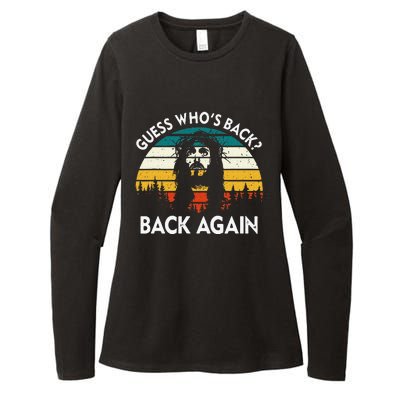 Guess Who's Back? Back Again Womens CVC Long Sleeve Shirt