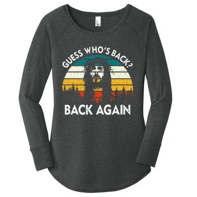 Guess Who's Back? Back Again Women's Perfect Tri Tunic Long Sleeve Shirt