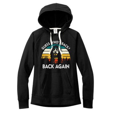 Guess Who's Back? Back Again Women's Fleece Hoodie