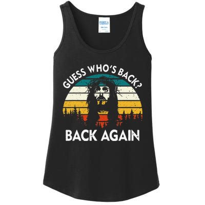 Guess Who's Back? Back Again Ladies Essential Tank