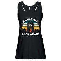 Guess Who's Back? Back Again Ladies Essential Flowy Tank