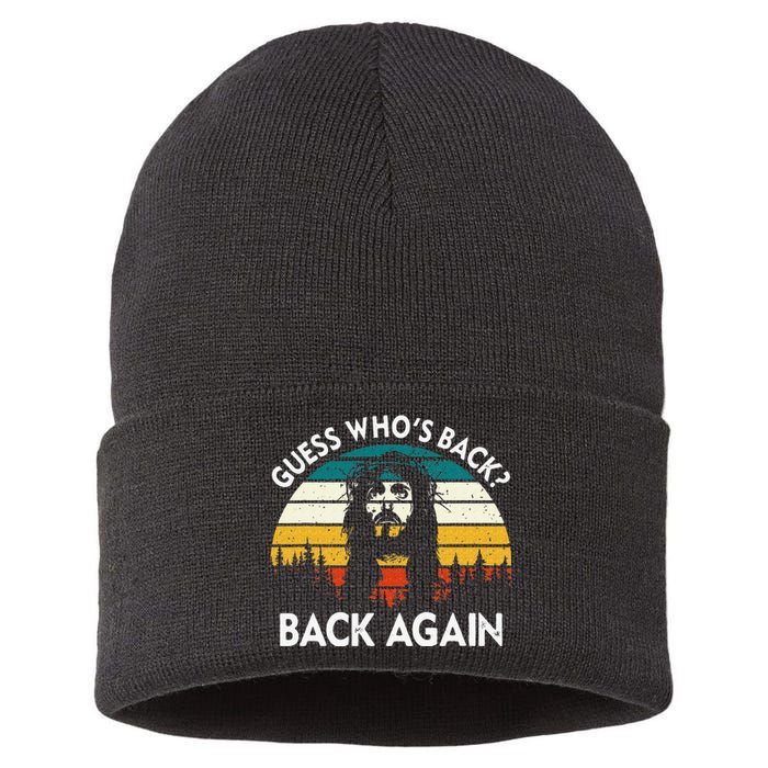 Guess Who's Back? Back Again Sustainable Knit Beanie