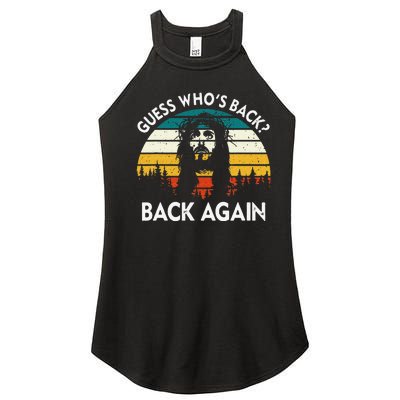 Guess Who's Back? Back Again Women's Perfect Tri Rocker Tank