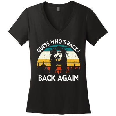 Guess Who's Back? Back Again Women's V-Neck T-Shirt