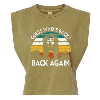 Guess Who's Back? Back Again Garment-Dyed Women's Muscle Tee