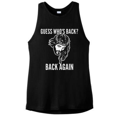 Guess Who's Back? Back Again Ladies PosiCharge Tri-Blend Wicking Tank