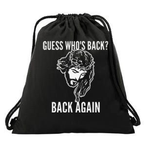 Guess Who's Back? Back Again Drawstring Bag