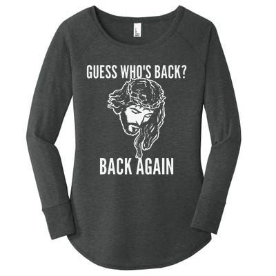 Guess Who's Back? Back Again Women's Perfect Tri Tunic Long Sleeve Shirt