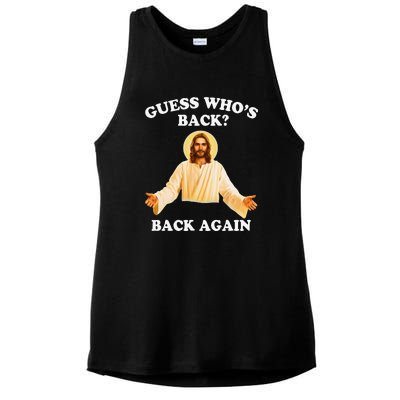 Guess Who's Back? Back Again Ladies PosiCharge Tri-Blend Wicking Tank