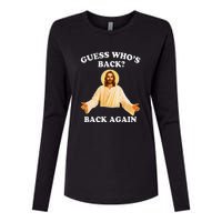 Guess Who's Back? Back Again Womens Cotton Relaxed Long Sleeve T-Shirt