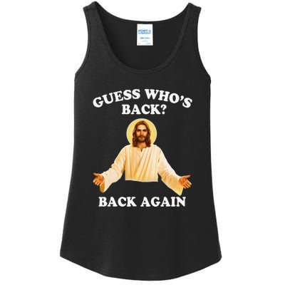 Guess Who's Back? Back Again Ladies Essential Tank