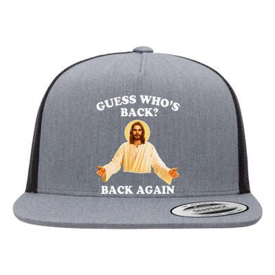 Guess Who's Back? Back Again Flat Bill Trucker Hat