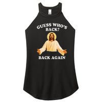 Guess Who's Back? Back Again Women's Perfect Tri Rocker Tank