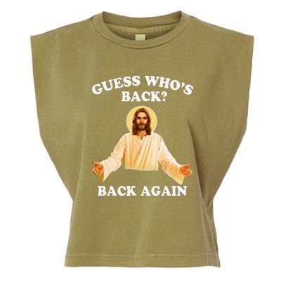 Guess Who's Back? Back Again Garment-Dyed Women's Muscle Tee