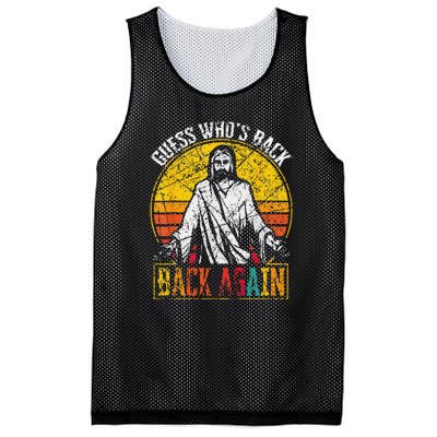 Guess Who's Back? Back Again Mesh Reversible Basketball Jersey Tank