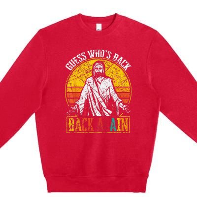 Guess Who's Back? Back Again Premium Crewneck Sweatshirt