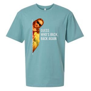 Guess Who's Back Back Again Happy Easter! Jesus Christ Sueded Cloud Jersey T-Shirt