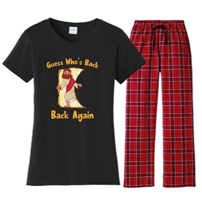 Guess Who's Back? Back Again Women's Flannel Pajama Set